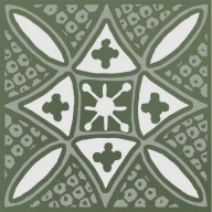 KMD3STA019GN Бахия 2 зелёный глянцевый 9,8x9,8x0,7 декор KERAMA MARAZZI