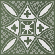 KMD3STA019GN Бахия 2 зелёный глянцевый 9,8x9,8x0,7 декор KERAMA MARAZZI