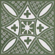KMD3STA019GN Бахия 2 зелёный глянцевый 9,8x9,8x0,7 декор KERAMA MARAZZI