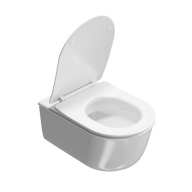Унитаз Элеганс подвесной безободковый, белый глянцевый KERAMA MARAZZI