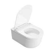 KMELWc53MWh2 Унитаз Элеганс подвесной безободковый, белый матовый KERAMA MARAZZI