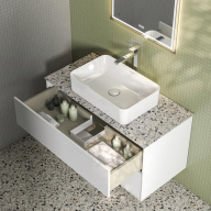 KMPMCb100MWh2 Тумба Plaza Modern/Плаза Модерн подвесная 100, push, 2 ящика, белая матовая KERAMA MARAZZI KMPMCb100MWh2 Тумба Plaza Modern/Плаза Модерн подвесная 100, push, 2 ящика, белая матовая KERAMA MARAZZI
