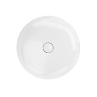 KMSFWb46GWh0 Раковина SAFI накладная 46 с крепежом, белая глянцевая KERAMA MARAZZI