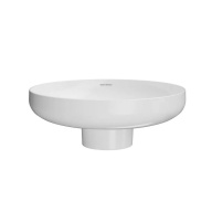 KMSFWb46GWh0 Раковина SAFI накладная 46 с крепежом, белая глянцевая KERAMA MARAZZI
