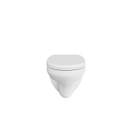 KPRO.wc.02 Унитаз KPRO подвесной безободковый с сиденьем, белый глянцевый KERAMA MARAZZI
