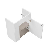 LAT.50.1/WHT Тумба Lato/Лато подвесная 50 с дверцей, белый глянцевый KERAMA MARAZZI
