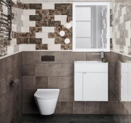 LAT.50.1/WHT Тумба Lato/Лато подвесная 50 с дверцей, белый глянцевый KERAMA MARAZZI