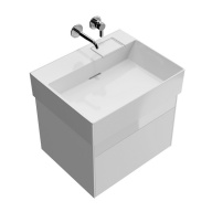 LO.60.2/WHT Тумба LOGICA подвесная 2 ящика 60 см, белоснежный KERAMA MARAZZI