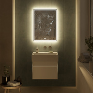 LO.60.2/WHT Тумба LOGICA подвесная 2 ящика 60 см, белоснежный KERAMA MARAZZI