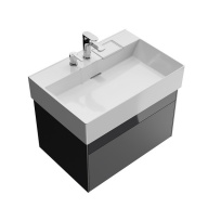 LO.70.2/ST Тумба LOGICA подвесная 2 ящика 70 см, стальной серый KERAMA MARAZZI