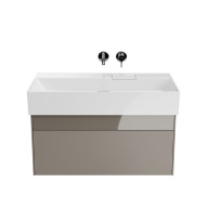 LO.90.2/SAN Тумба LOGICA подвесная 2 ящика 90 см, песчаный KERAMA MARAZZI