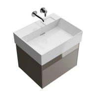 LOG.60.2/SAN Тумба LOGICA подвесная 2 ящика 60 см, песчаный KERAMA MARAZZI