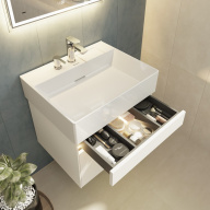 LOG.60.2/WHT Тумба Logica/Лоджика подвесная 2 ящика 60 см, белоснежный KERAMA MARAZZI LOG.60.2/WHT Тумба Logica/Лоджика подвесная 2 ящика 60 см, белоснежный KERAMA MARAZZI