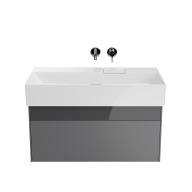LOG.90.2/ST Тумба Logica/Лоджика подвесная 2 ящика 90 см, стальной серый KERAMA MARAZZI LOG.90.2/ST Тумба Logica/Лоджика подвесная 2 ящика 90 см, стальной серый KERAMA MARAZZI