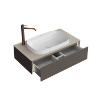 MA.90.1/EGR.M Тумба Magica/Маджика подвесная 90, 1 ящик, вечерний серый матовый KERAMA MARAZZI MA.90.1/EGR.M Тумба Magica/Маджика подвесная 90, 1 ящик, вечерний серый матовый KERAMA MARAZZI