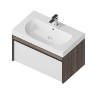MO.80.1+1/AR Тумба MODULA подвесная 80 с ящиком 1+1, арабика KERAMA MARAZZI