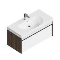 MOD.100.1+1/AR Тумба MODULA подвесная 100 с ящиком 1+1, арабика KERAMA MARAZZI