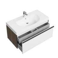 MOD.100.1+1/AR Тумба MODULA подвесная 100 с ящиком 1+1, арабика KERAMA MARAZZI
