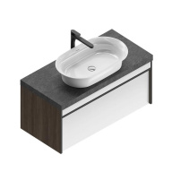 MOD.100.1+1/AR Тумба MODULA подвесная 100 с ящиком 1+1, арабика KERAMA MARAZZI