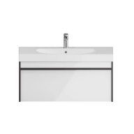 MOD.100.1+1/AR Тумба MODULA подвесная 100 с ящиком 1+1, арабика KERAMA MARAZZI