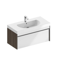 MOD.100.1+1/AR Тумба MODULA подвесная 100 с ящиком 1+1, арабика KERAMA MARAZZI