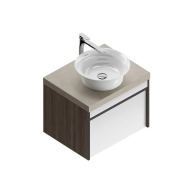 MOD.60.1+1/AR Тумба MODULA подвесная 60 с ящиком 1+1, арабика KERAMA MARAZZI