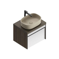 MOD.60.1+1/AR Тумба MODULA подвесная 60 с ящиком 1+1, арабика KERAMA MARAZZI