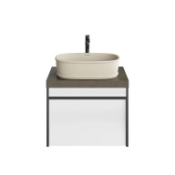 MOD.60.1+1/AR Тумба MODULA подвесная 60 с ящиком 1+1, арабика KERAMA MARAZZI