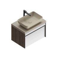 MOD.70.1+1/AR Тумба MODULA подвесная 70 с ящиком 1+1, арабика KERAMA MARAZZI