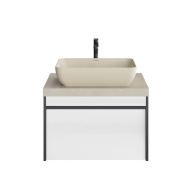 MOD.70.1+1/AR Тумба MODULA подвесная 70 с ящиком 1+1, арабика KERAMA MARAZZI