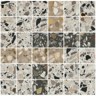 SG6532/MM Бричиола 2 мозаичный лаппатированный 30x30x0,9 декор (гранит) KERAMA MARAZZI