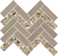 T042/SG5269 Монтиони мозаичный коричневый светлый 34x35,5x0,9 декор KERAMA MARAZZI