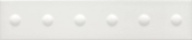 KM26389 Медина 1 белый матовый структура 6x28,5x1 керамическая плитка KERAMA MARAZZI