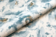 KM8717 Обои виниловые на флизелиновой основе Легато мотив, голубой KЕРАМА МАРАЦЦИ KERAMA MARAZZI