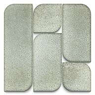 KMD3RIC014 Модульное панно Силуэт зелёный светлый 30х30х1,6 KERAMA MARAZZI KMD3RIC014 Модульное панно Силуэт зелёный светлый 30х30х1,6 KERAMA MARAZZI