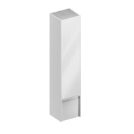 MOD.165/WHT Пенал MODULA подвесной 165 с дверцей и ящиком, белый глянцевый KERAMA MARAZZI
