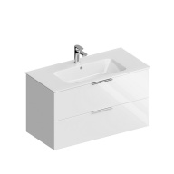 PI.F.95/WHT Тумба Piano Forte/Пиано Форте подвесная 95 см, 2 ящика, белый глянцевый KERAMA MARAZZI PI.F.95/WHT Тумба Piano Forte/Пиано Форте подвесная 95 см, 2 ящика, белый глянцевый KERAMA MARAZZI