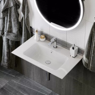 PI.wb.75 Раковина PIANO 75 с крепежом KERAMA MARAZZI