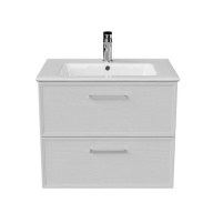PIA.CL.65/WHT.M Тумба PIANO Classic подвесная 65 см, 2 ящика, ясень белый матовый KERAMA MARAZZI