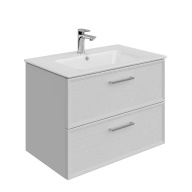 PIA.CL.75/WHT.M Тумба PIANO Classic подвесная 75 см, 2 ящика, ясень белый матовый KERAMA MARAZZI