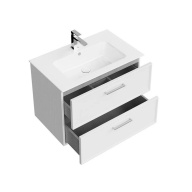 PIA.CL.75/WHT.M Тумба PIANO Classic подвесная 75 см, 2 ящика, ясень белый матовый KERAMA MARAZZI