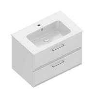 PIA.CL.75/WHT.M Тумба PIANO Classic подвесная 75 см, 2 ящика, ясень белый матовый KERAMA MARAZZI