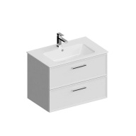 PIA.CL.75/WHT.M Тумба PIANO Classic подвесная 75 см, 2 ящика, ясень белый матовый KERAMA MARAZZI