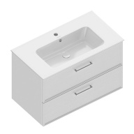 PIA.CL.85/WHT.M Тумба PIANO Classic подвесная 85 см, 2 ящика, ясень белый матовый KERAMA MARAZZI