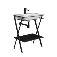 PIA.N.65/BLK Металлическая структура PIANO Next напольная 65, черная матовая KERAMA MARAZZI