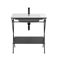 PIA.N.75/BLK Металлическая структура PIANO Next напольная 75, черная матовая KERAMA MARAZZI