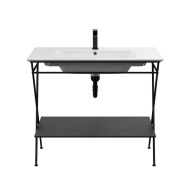 PIA.N.95/BLK Металлическая структура PIANO Next напольная 95, черная матовая KERAMA MARAZZI