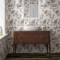 PL.CN.120.1+1/NUT.M Тумба PLAZA Classic NEO напольная 1+1 ящик 120, орех матовый KERAMA MARAZZI