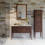 PL.CN.175/NUT.M Пенал PLAZA Classic NEO напольный 175, орех матовый KERAMA MARAZZI
