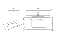 PL2.SG50008220R/100 Спец. изделие декоративное для раковин, встраиваемых сверху Монте Тиберио 100 см, белый натуральный KERAMA MARAZZI PL2.SG50008220R/100 Спец. изделие декоративное для раковин, встраиваемых сверху Монте Тиберио 100 см, белый натуральный KERAMA MARAZZI